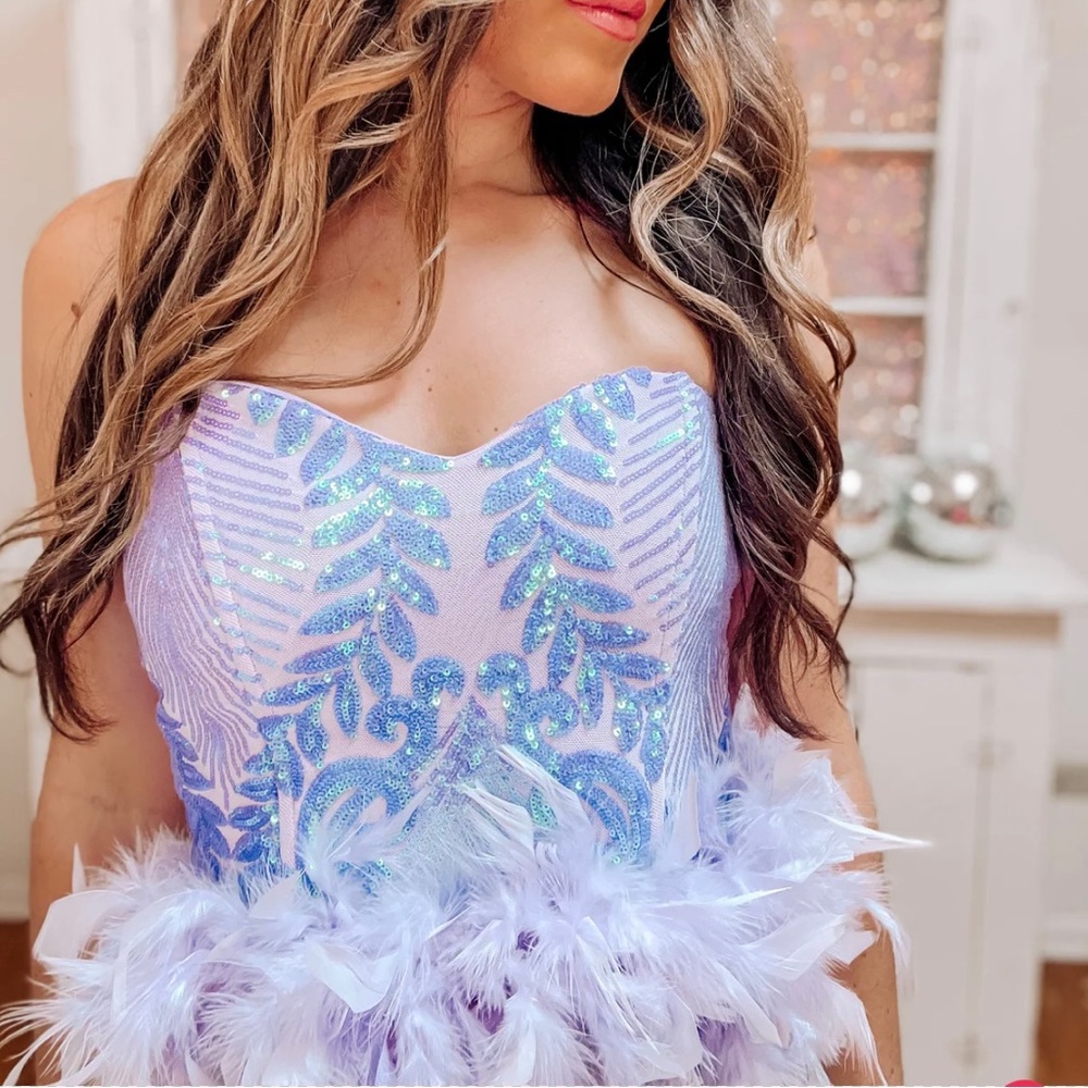 Bejeweled Feather Top Taylor Swift Eras Tour